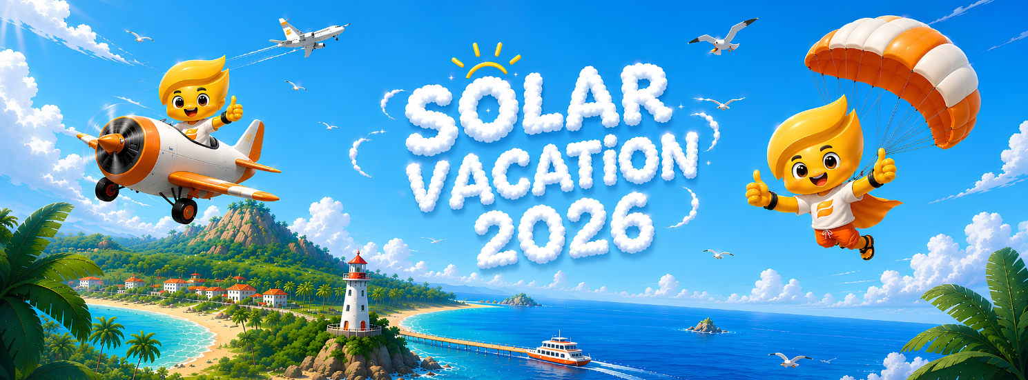 Solar Vacation 2026 Banner